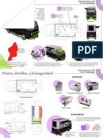 Diseño limpio y en colores sólidos para un FoodTruck en Cantarranas