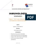 Inmunología: Seminario