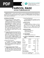 Faircol Ra32 MSDS Oli