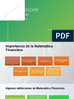 Introducción A Las Matemáticas Financieras