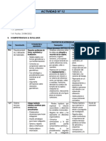 Croquis de organización del aula y desplazamientos