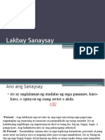 Lakbay Sanaysay