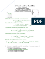 Compact, Tunable and Dual-Band MSA: Week 7 Assignment (Each Question Carries 2 Marks)