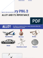 Chemistry PBL 2 Alloy