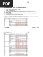 Appendix A. Comparison of HMI Software Features: iP/iE/eMT/mTV/XE Series