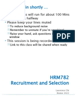1W HRM782 Introduction W22 Slides