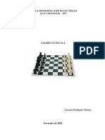 1- O jogo de xadrez estimula o(a): * A - Coordenação Motora B - Raciocínio  Lógico C - Atividades 