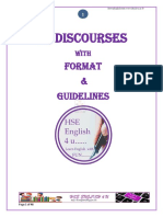 Xi Discourses: Format & Guidelines