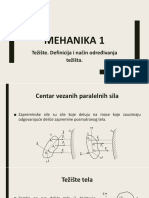 Mehanika 1-Predavanje 13