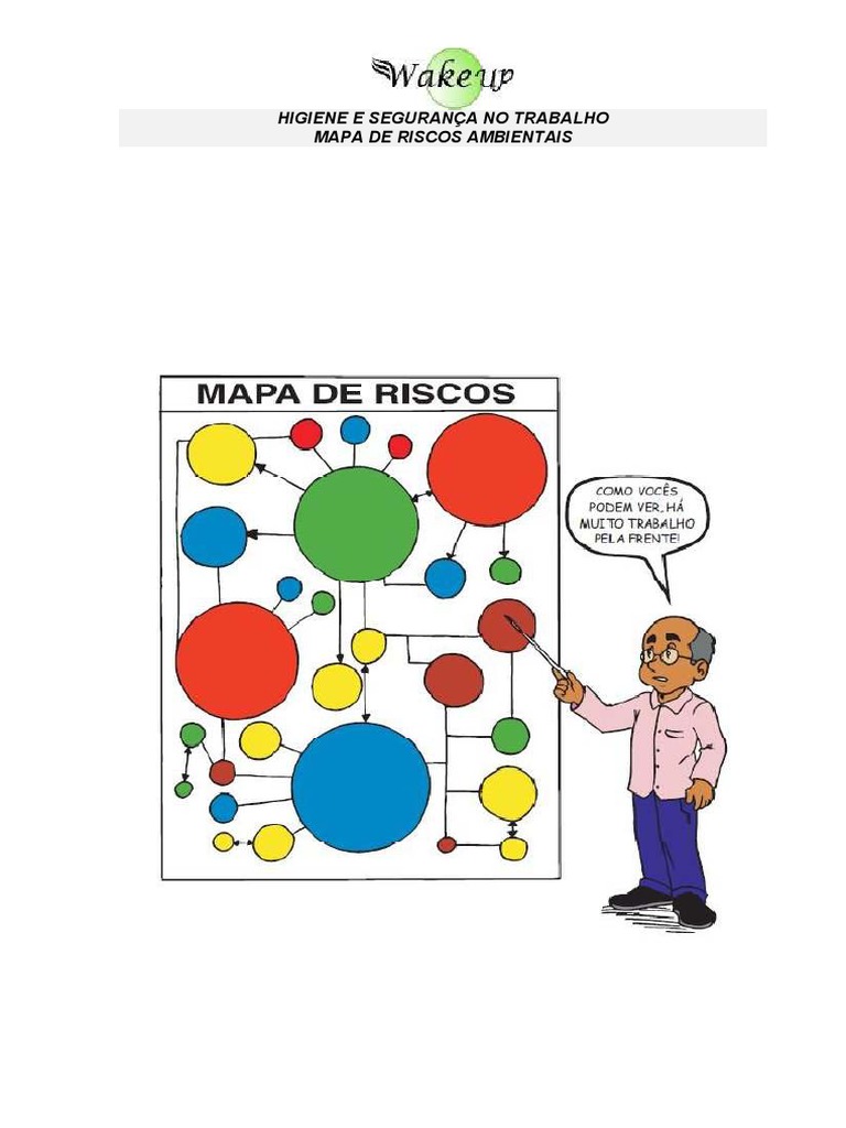 Aula 11 - Mapa de Riscos Ambientais | PDF | Cor | Benzeno