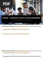 15 & 16. LSCM - Planning and Managing Inventories in A SC - Aggregating Multiple Products in A Single Order