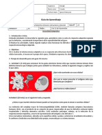 Bio 4EM U2 G14 Sistema Inmune Estructura y Funcion Inmunidad Adaptativa