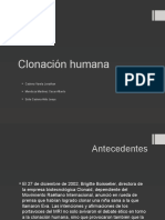 Clonación humana