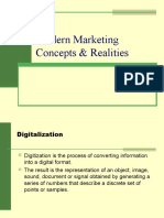 Modern Marketing Concepts & Realities: Digitalization, Digitization, Digitalization & Digital Transformation