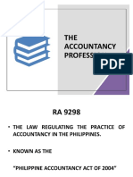 1 The Accountancy Profession