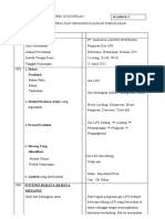 PETUNJUK PENGISIAN FORM KUNJUNGAN Kelompok 3