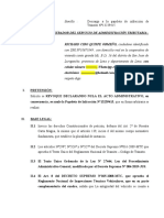 Descargo de infracción de tránsito por no contar con CITV