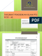 Taklimat Pengenalan Pendidikan Islam PT3