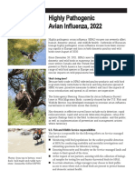 USFWS 2022 Avian Influenza Factsheet