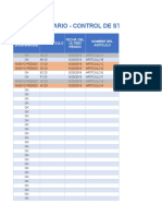 Plantilla Excel Inventario