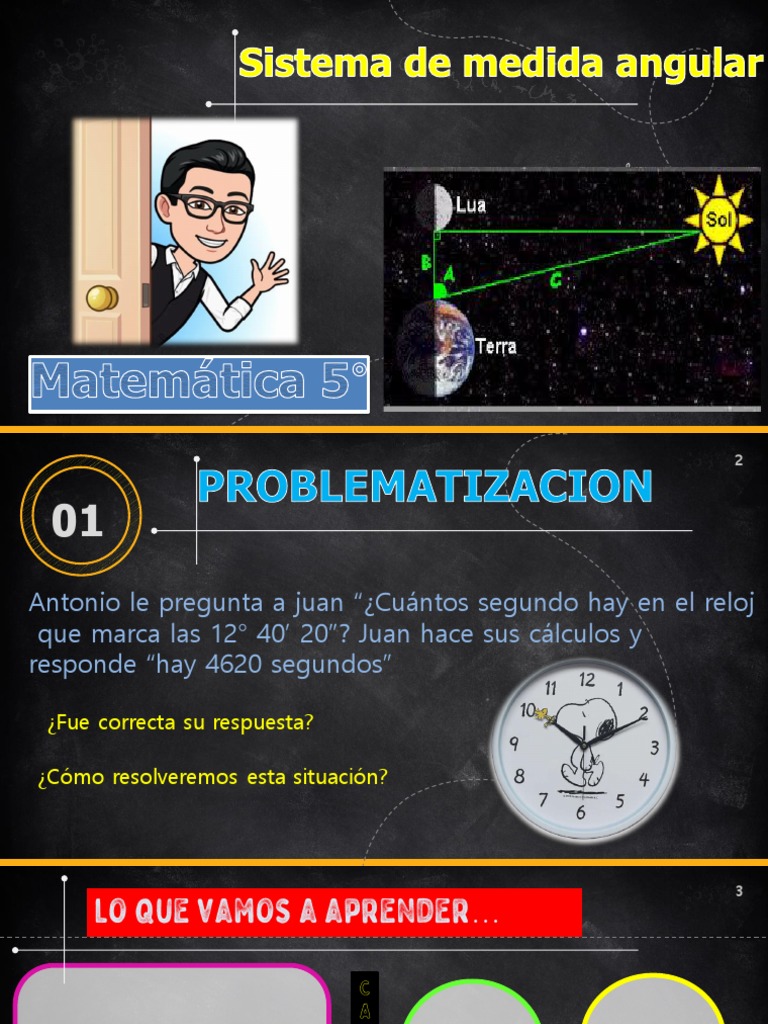 Sistemas de Medida Angular en Matemáticas | PDF | Ángulo | Física