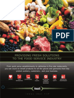 Providing Fresh Solutions To The Food Service Industry