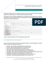 DOS010 - UNIMED - ERP-FINFP - Integração arquivos financeiro - draft