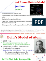 3 - Structure of The Atom - Bohr's Model