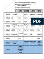 HORARIO