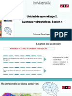 Curvas hidrográficas, red de drenaje y parámetros fisiográficos de cuencas