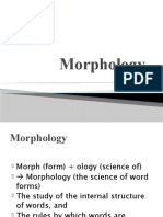 Aula 1 - Morphemes and Allomorphs