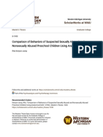 Comparison of Behaviors of Suspected Sexually Abused and Nonsexua