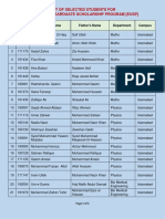 EUSP List of Students For AU Web