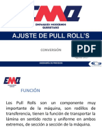 Ajuste de Pull Rolls