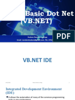 VB.NET IDE and Event-Driven Programming