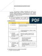 Terminos de Referencia de Asistente Tecnico