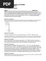 Prova - 3 - 2020 1 Manha