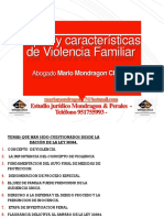 Tipos y Caracteristicas de Violencia Familiar