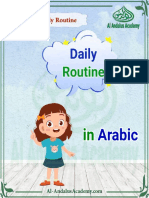 Daily Routine in Arabic