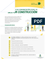 10. y 11 Protocolo de Comunicación COVID-19 Sector Construcción