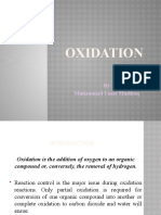 Oxidation: by Muhammad Umar Mushtaq
