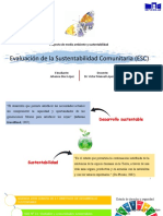 Evaluacion de La Sustentabilidad Comunitaria Tepeyac Insurgentes