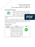 Sistema operativo usa tu celular y las aplicaciones que usas