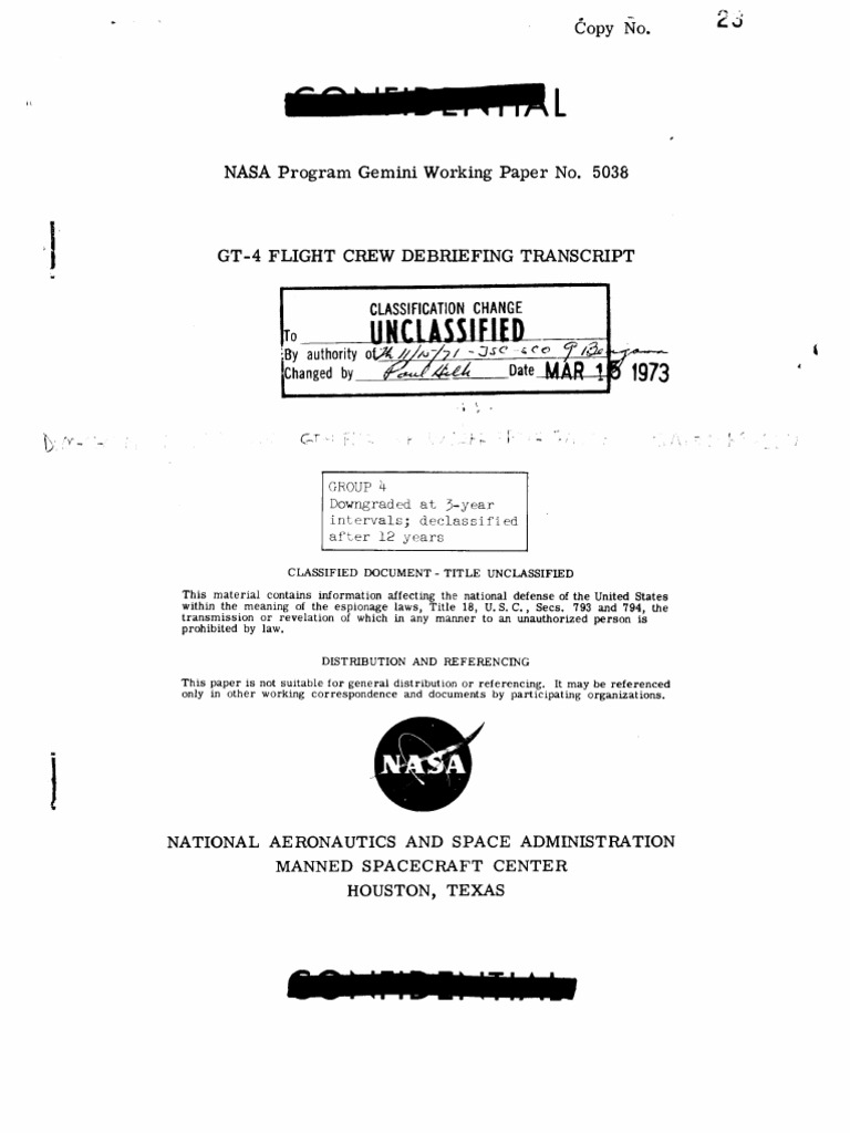 GT-4 Flight Crew Debriefing Transcript | PDF