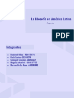 La Filosofía en América Latina (1)