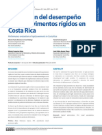 Evaluacion Del Desempeño de Los Pavimentos Rigidos en Costa Rica