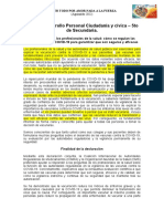 Articulo de Opinion Sobre Las Vacunas Del Covid-19 - 5to FAYA