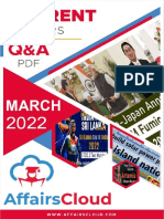 Current Affairs Q&A PDF - March 2022 by AffairsCloud 1