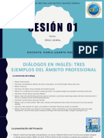 Sesión 01: Universidad Nacional Jose Faustino Sanchez C Arrion