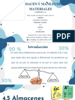 4.5 Almacenes en Base A Materiales ABC